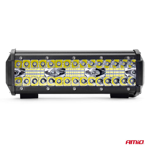 Proiector LED pentru Off-Road, ATV, SSV, culoare 6500K, 4800 lm, tensiune 9 - 36V, dimensiuni 240 x 74 mm